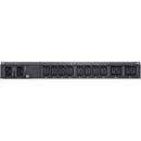 CyberPower PDU44006 Switched ATS 10-Outlet 1 RU Power Distribution Unit (Black)