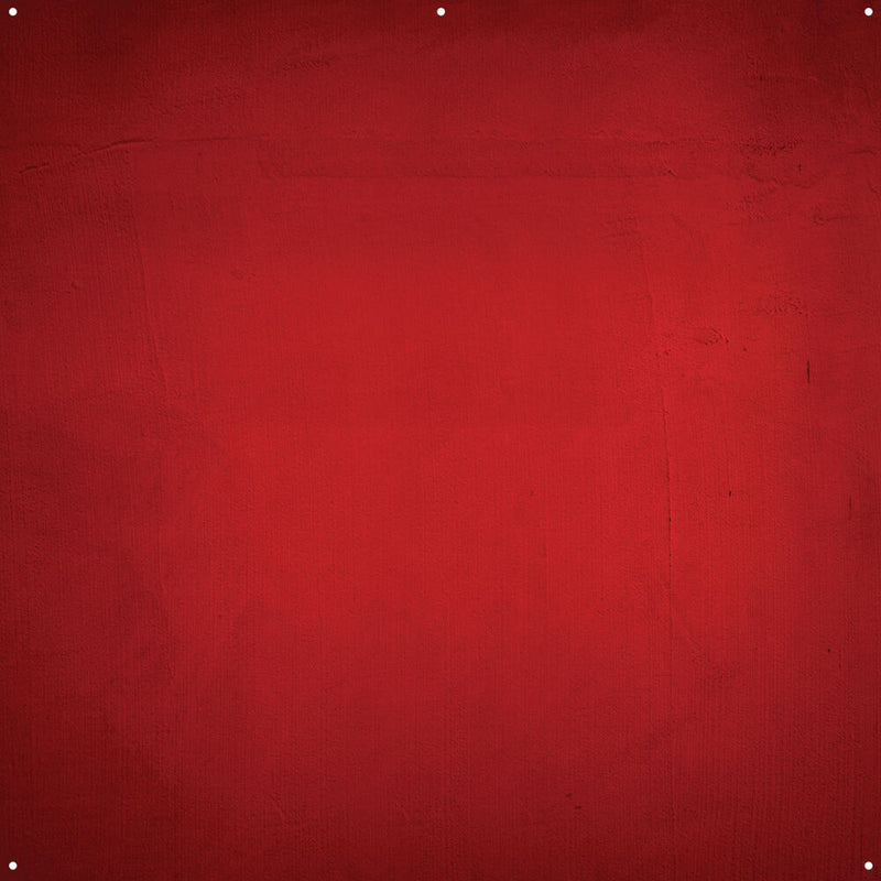 Westcott X-Drop Fabric Backdrop (Aged Red Wall, 8 x 8')