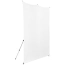 Westcott X-Drop Pro Water-Resistant Backdrop Kit (High-Key White, 8 x 8')