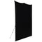 Westcott X-Drop Fabric Backdrop Kit (Rich Black, 8 x 8')