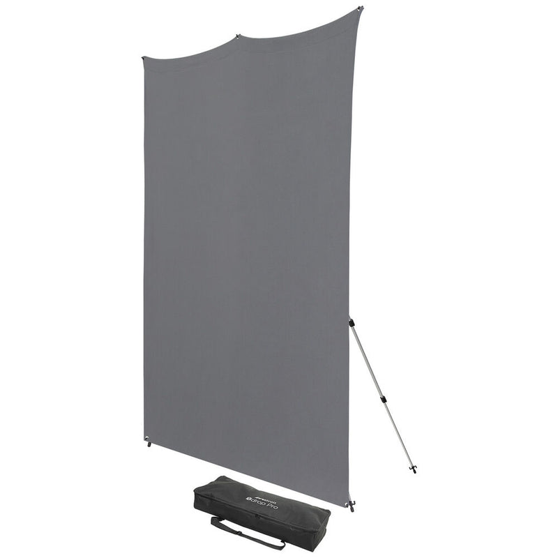 Westcott X-Drop Fabric Backdrop Kit (Neutral Gray, 8 x 8')