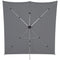 Westcott X-Drop Fabric Backdrop Kit (Neutral Gray, 8 x 8')