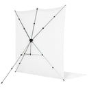 Westcott X-Drop Pro Water-Resistant Backdrop Sweep&nbsp;Kit (High-Key White, 8 x 13')