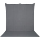 Westcott X-Drop Fabric Backdrop Kit (Neutral Gray, 8 x 13')