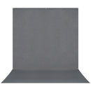 Westcott X-Drop Fabric Backdrop Sweep&nbsp;(Neutral Gray, 8 x 13')