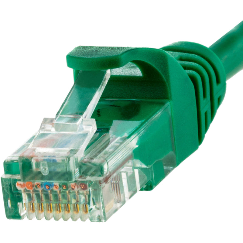 Pearstone Cat 5e Snagless Network Patch Cable (Green, 100')