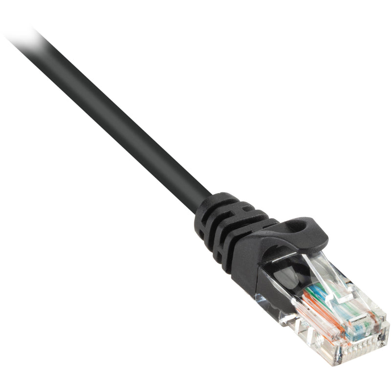 Pearstone Cat 5e Snagless Network Patch Cable (Black, 10')