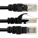 Pearstone Cat 5e Snagless Network Patch Cable (Black, 10')