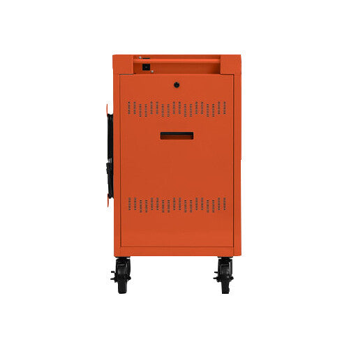 Bretford CUBE Cart Mini Pre-Wired (24 Devices, Tangerine)