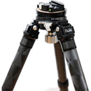 FLM 42-L2 Atlas2-Section Carbon Fiber Tripod with 100mm Bowl Adapter and Half-Ball Leveler Kit