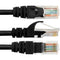 Pearstone Cat 5e Snagless Network Patch Cable (Black, 7')