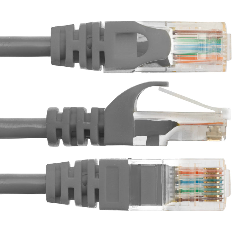 Pearstone Cat 5e Snagless Network Patch Cable (Gray, 14')