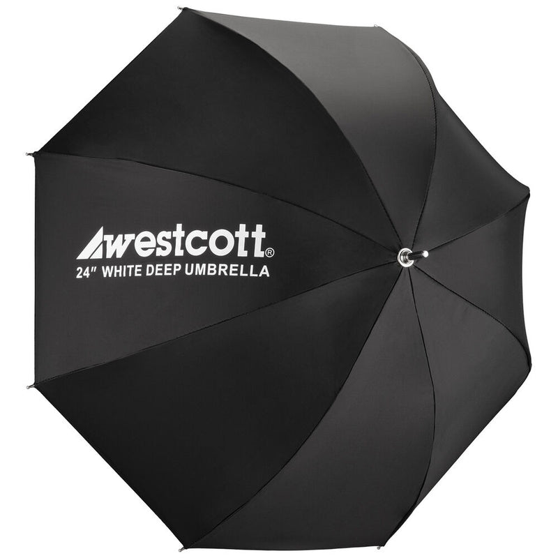 Westcott Deep White Bounce Umbrella (24")