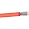 West Penn Plenum-Rated 60164B 16 AWG 4-Conductor Unshielded Fire Alarm Cable (1000', Red)