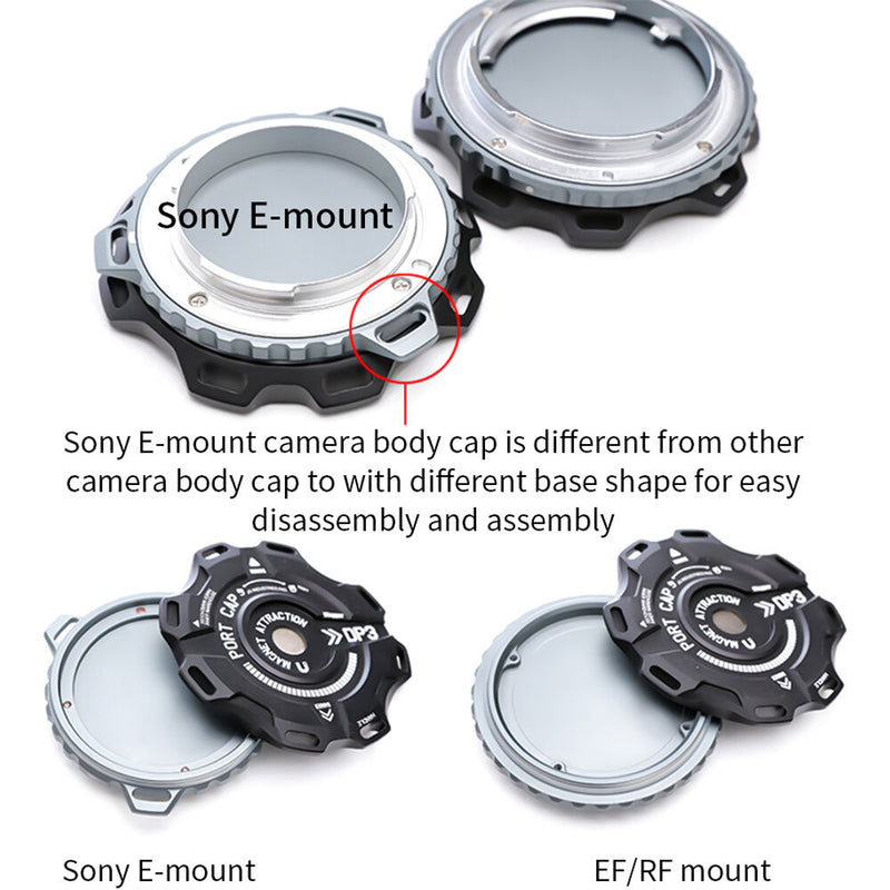 ANDYCINE Aluminum Body Cap for Canon RF-Mount