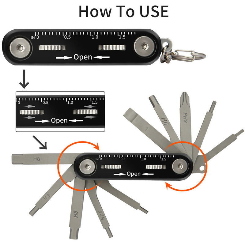 ANDYCINE QCS III Folding 10-in-1 Multi-Tool for Camera and Gimbal Accessories