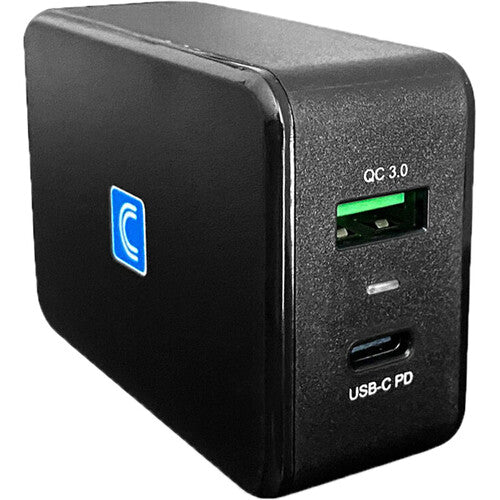 Comprehensive 2-Port USB Type-C PD & USB Type-A QC 3.0 30W Wall Charger