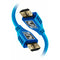 Comprehensive MicroFlex Pro AV/IT Integrator Ultra High-Speed HDMI Cable with Ethernet (Cool Blue, 6')