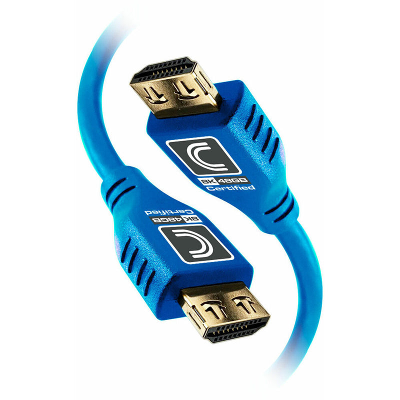 Comprehensive MicroFlex Pro AV/IT Integrator Ultra High-Speed HDMI Cable with Ethernet (Cool Blue, 6')