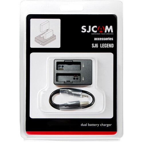 SJCAM Dual-Slot Charger for SJ6 Series Battery