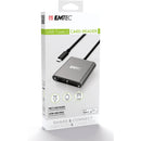 EMTEC 3-in-1 USB Type-C Card Reader