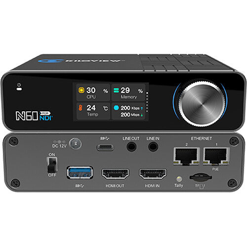 Kiloview N60 UHD 4K HDMI/USB to NDI Bidirectional Converter