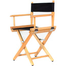 Filmcraft Junior Director's Chair (Natural Frame, Black Canvas)