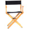 Filmcraft Junior Director's Chair (Natural Frame, Black Canvas)