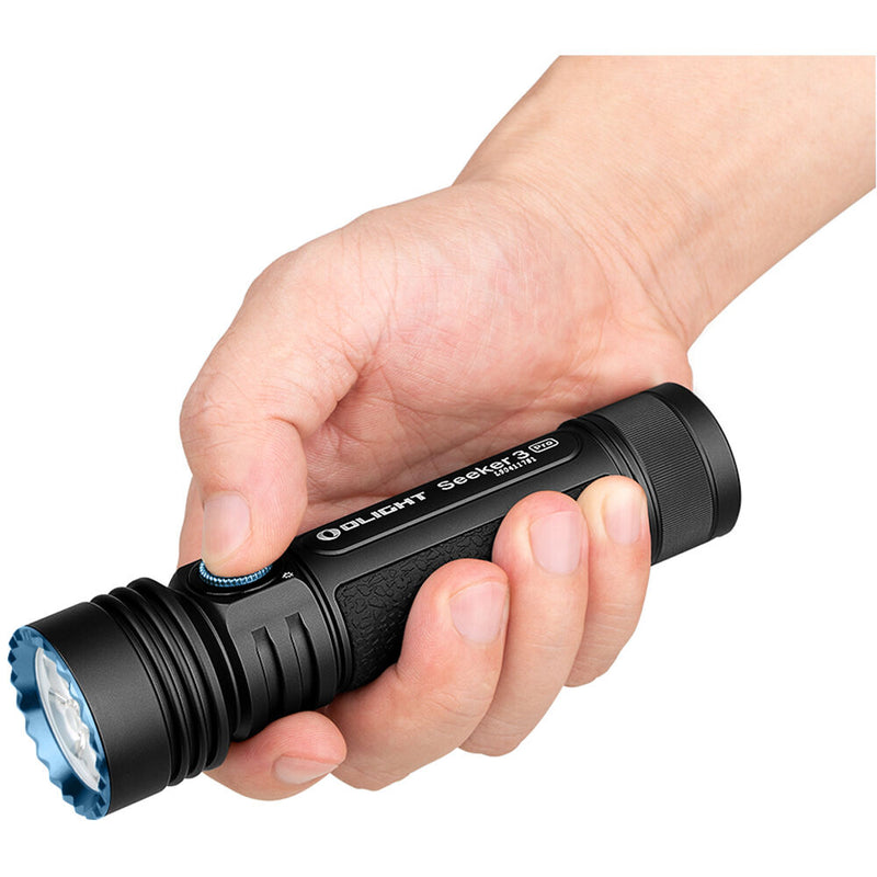 Olight Seeker 3 Pro Rechargeable LED Flashlight (Black)