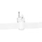 Wireless Mic Belts Belt Pac v2 for Q5X PlayerMic-S Transmitter (White)