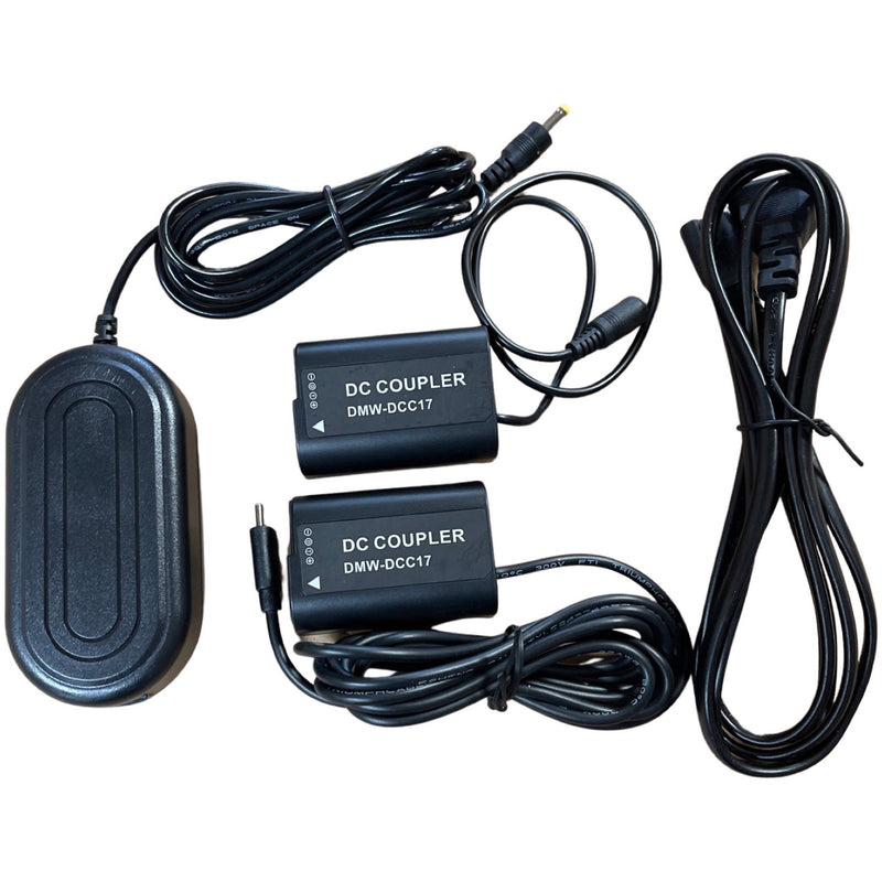 Bescor DMW-BLK22 Dummy Battery with USB-Type C & AC Adapter Combo Kit