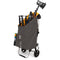 ORCA OR-542 Accessories Cart with Detachable Backpack (Gray)