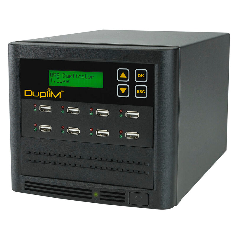 DupliM 7-Target USB Copy Tower Flash Drive Duplicator