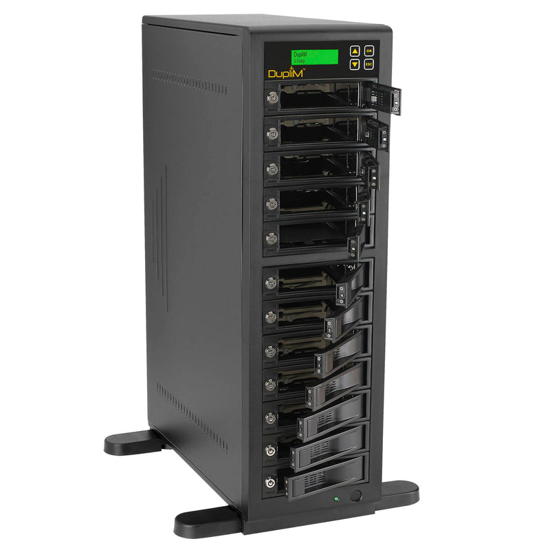 DupliM 11-Target SSD HDD Copy Tower SATA Duplicator Sanitizer