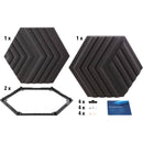 Elgato Wave Foam Acoustic Panels Extension Set (Black)