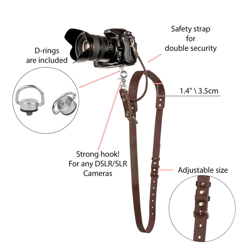 Coiro Single Camera Strap (Brown)