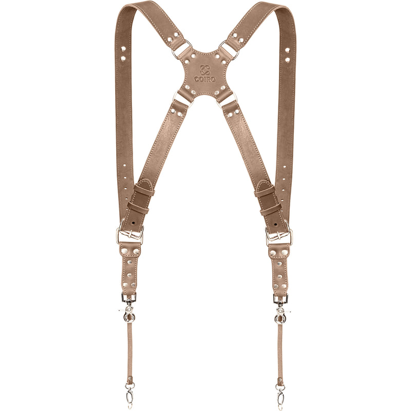 Coiro Dual Camera Harness (Beige)