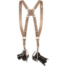 Coiro Dual Camera Harness (Beige)