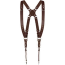 Coiro Dual Camera Harness (Brown)