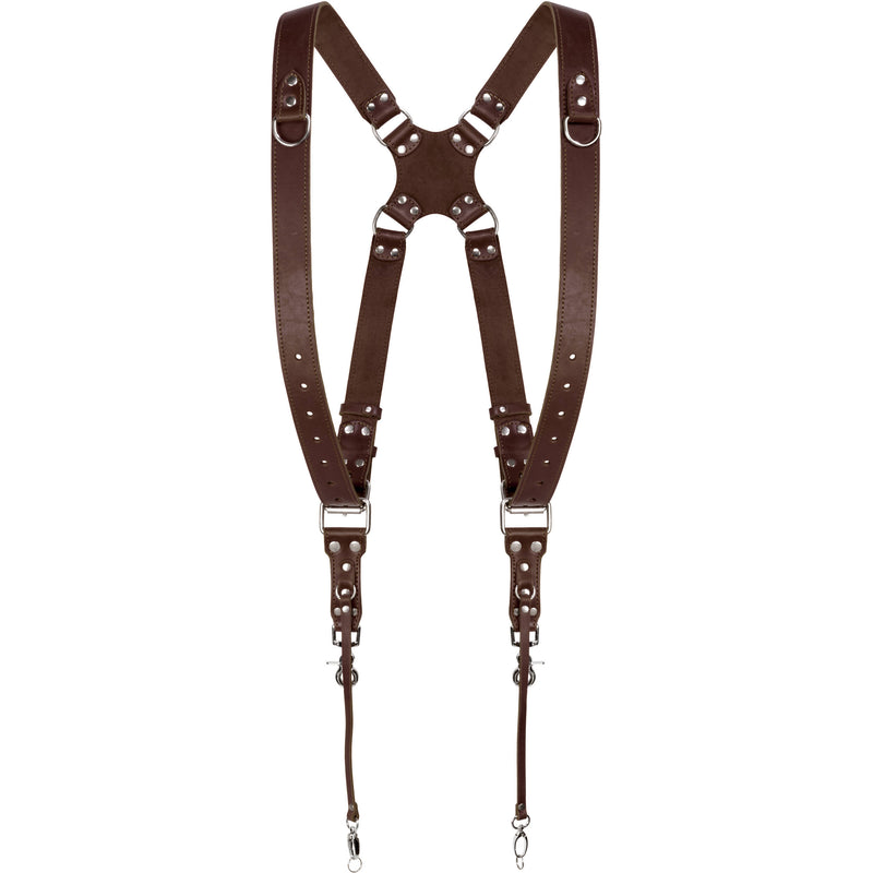 Coiro Dual Camera Harness (Brown)