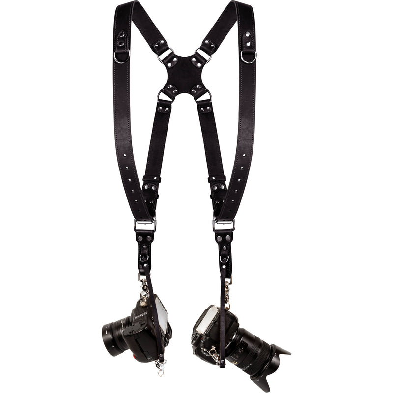 Coiro Dual Camera Harness (Black)