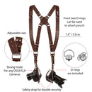 Coiro Dual Camera Harness (Brown)