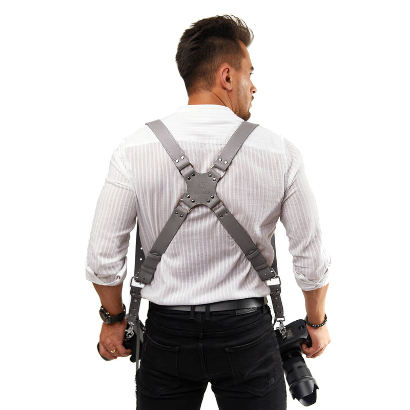 Coiro Dual Camera Harness (Gray)