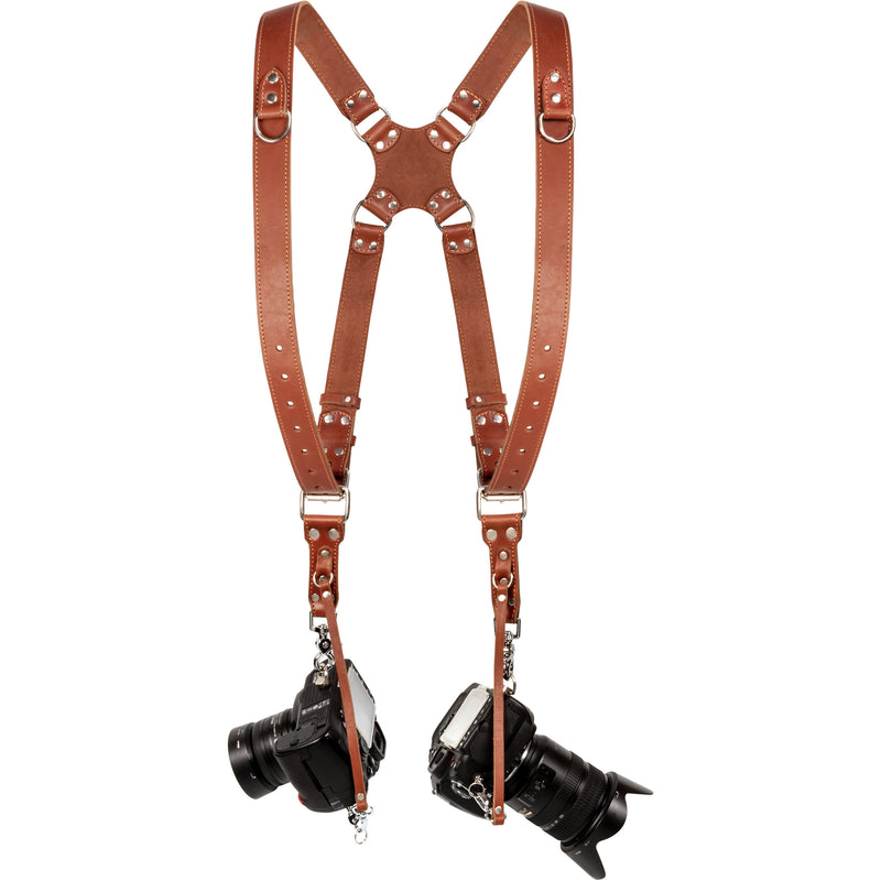 Coiro Dual Camera Harness (Tan)