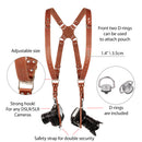 Coiro Dual Camera Harness (Tan)