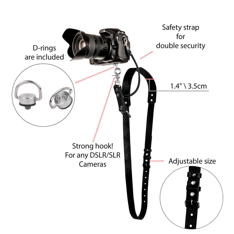 Coiro Single Camera Strap (Black)