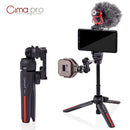 CimaPro CD-5 VLOG Mini Tripod with Selfie Stick, Smartphone Holder, and Bluetooth Remote