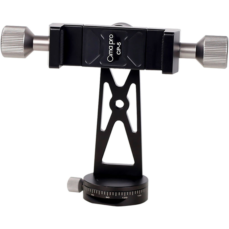 CimaPro CP-5 All-Metal Tripod Stand with Mobile Phone Holder