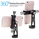 CimaPro CP-5 All-Metal Tripod Stand with Mobile Phone Holder