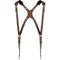 Coiro Skinny Dual Camera Harness (Brown)